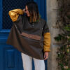 Poncho de pluie court - Kaki