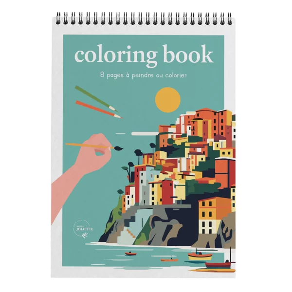 Carnet de coloriage - Voyage voyage