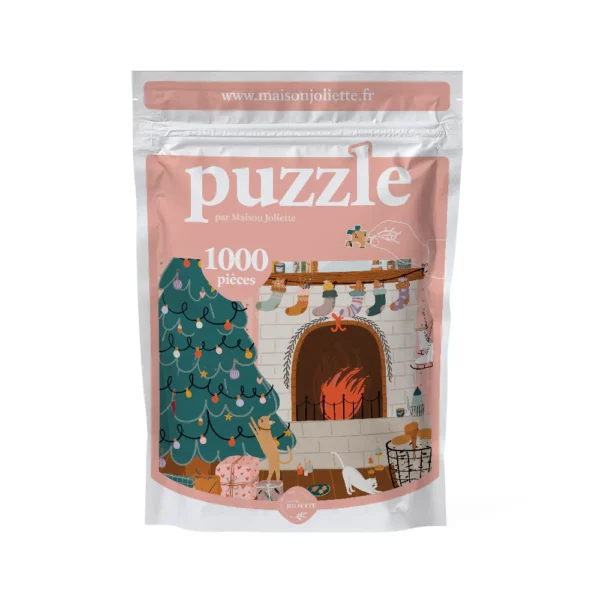 Puzzle 1000 pièces - Au coin du feu
