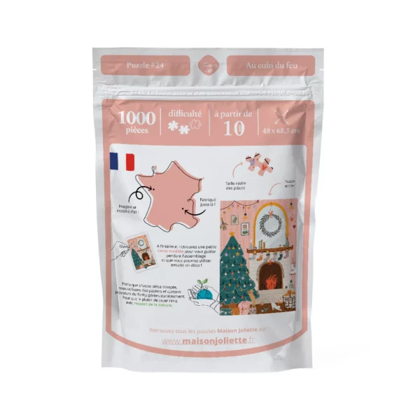 Puzzle 1000 pièces - Au coin du feu