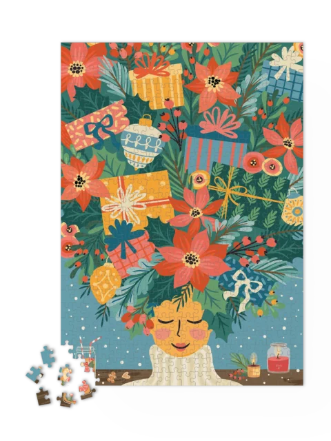 Puzzle_18-Montage3dpuzzle Puzzle 1000 pièces - Esprit de Noël