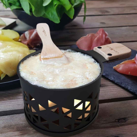 Coffret raclette à la bougie - Le gras c'est la vie