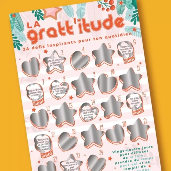 Calendrier de l'Avent à gratter - En solo