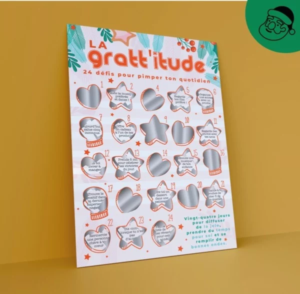 Calendrier de l'Avent à gratter - En solo