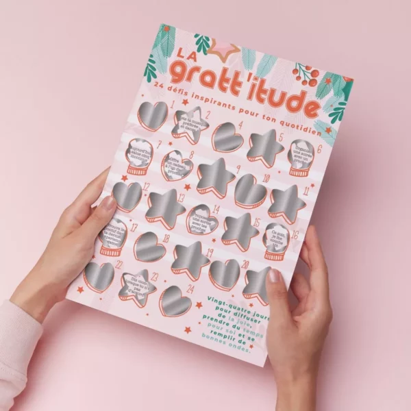 Calendrier de l'Avent à gratter - En solo