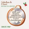 Calendrier de l'Avent à gratter - Entre collègues