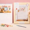 Calendrier 2026 à peindre - Peinture au numéro