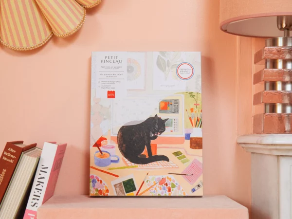 Peinture au numéro - La pause du chat