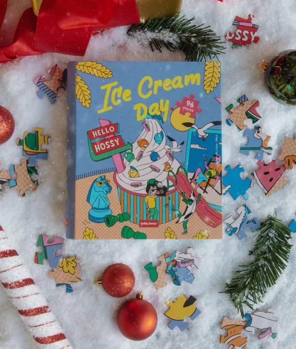 Puzzle pour enfants - Ice cream day