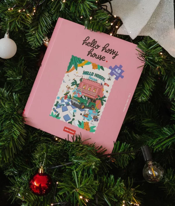 Puzzle pour enfants - Hello Hossy house