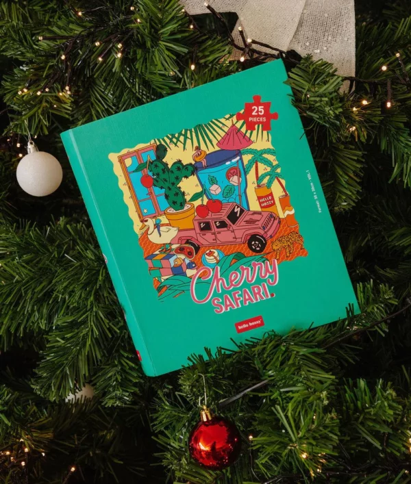 Puzzle pour enfants - Cherry safari