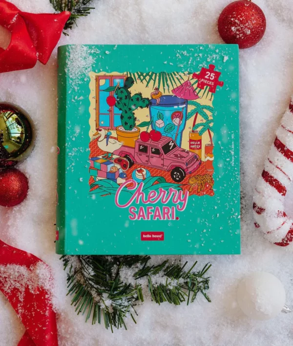 Puzzle pour enfants - Cherry safari