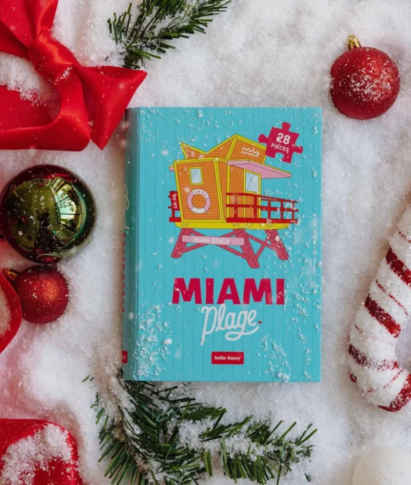 Puzzle pour enfants - Miami plage