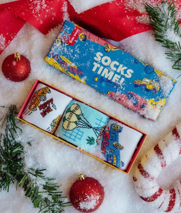 14102025-HH-0097 Coffret de chaussettes pour enfants - Cars