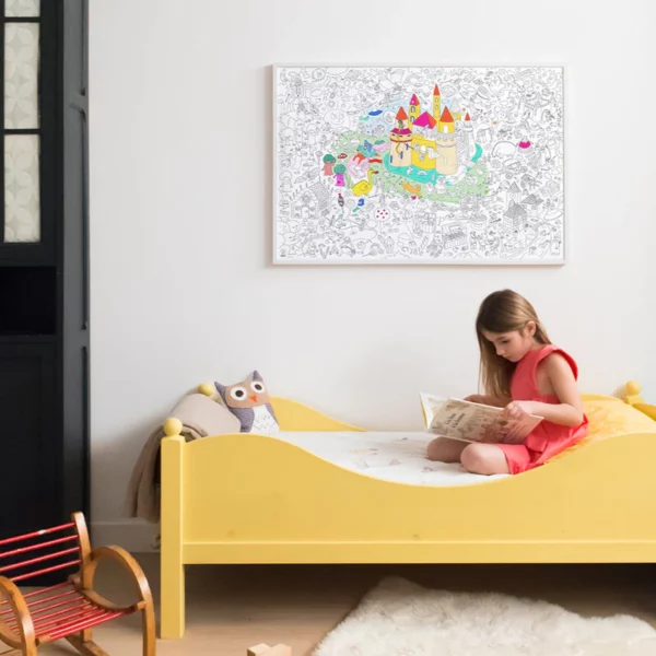 Poster géant à colorier - Magic