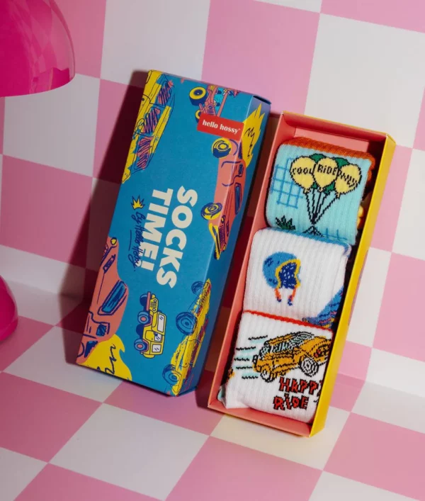 pack-chaussettes-cars-enfants-530add97 Coffret de chaussettes pour enfants - Cars