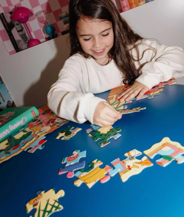 Puzzle pour enfants - Cherry safari