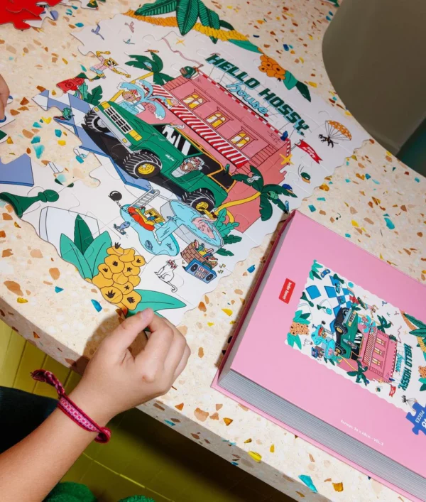 Puzzle pour enfants - Hello Hossy house