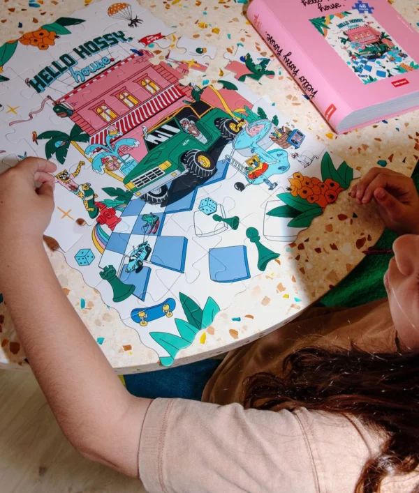 Puzzle pour enfants - Hello Hossy house