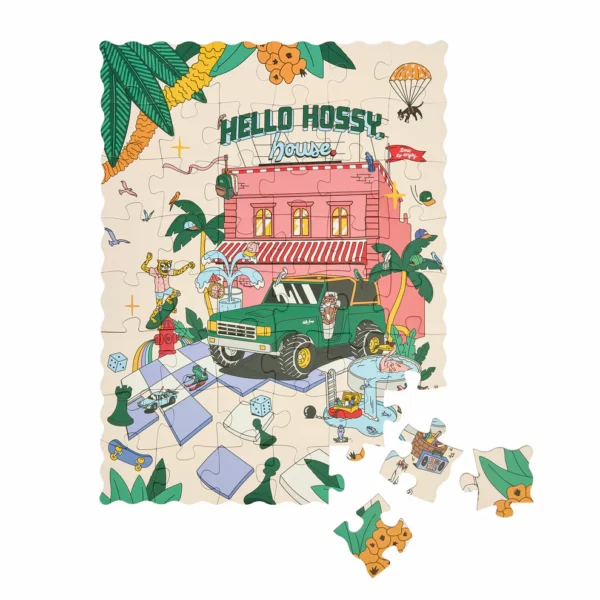 Puzzle pour enfants - Hello Hossy house