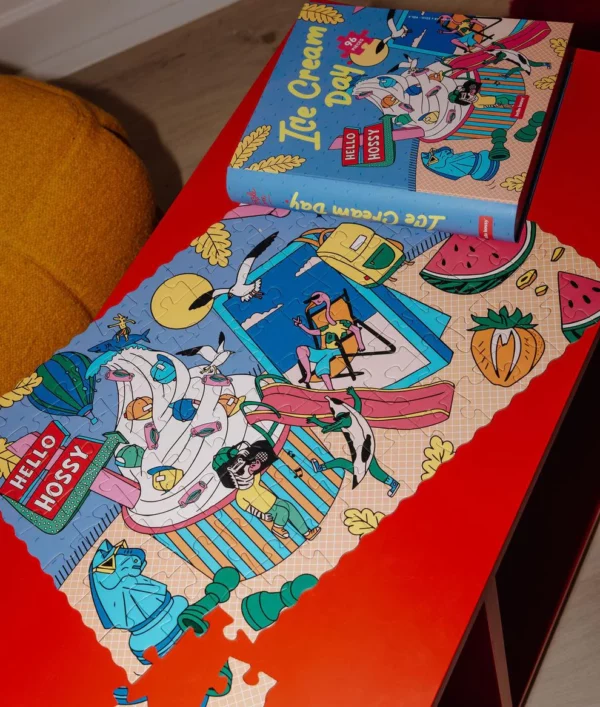 Puzzle pour enfants - Ice cream day