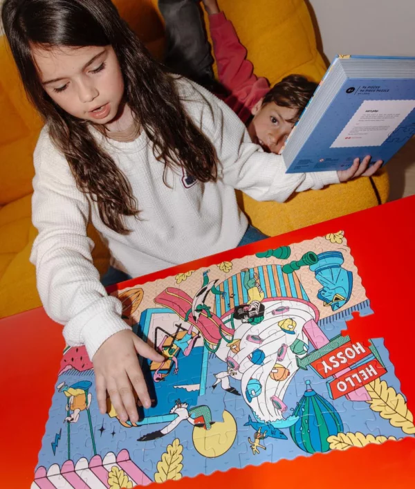 Puzzle pour enfants - Ice cream day