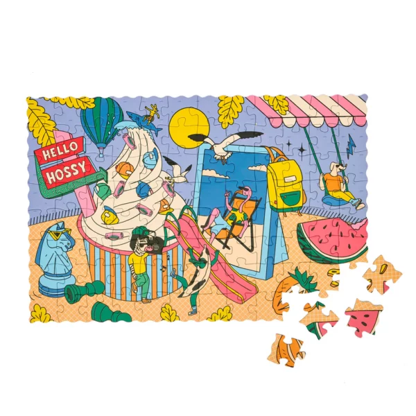 Puzzle pour enfants - Ice cream day