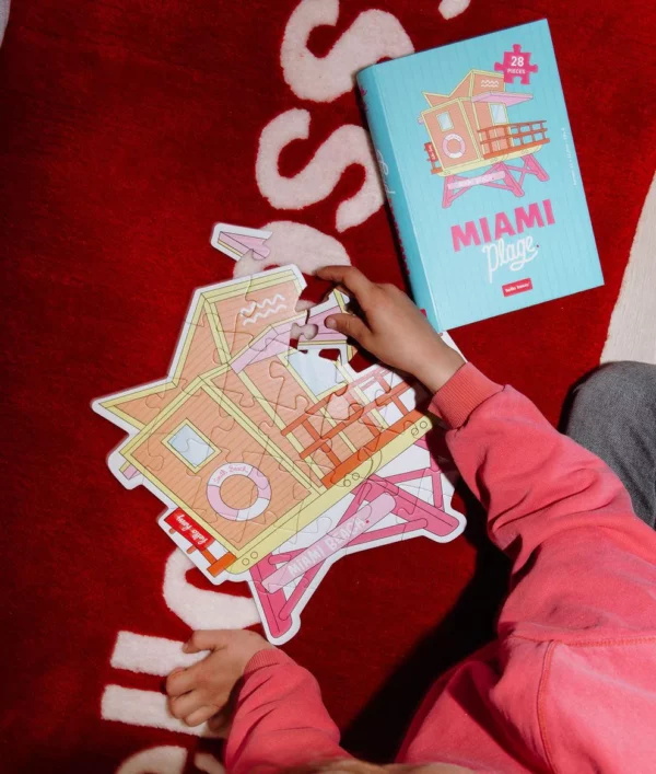 Puzzle pour enfants - Miami plage