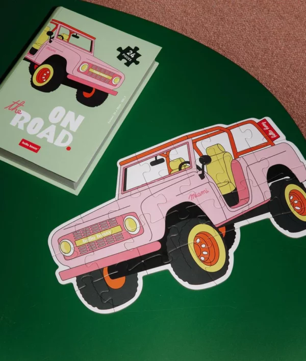 Puzzle pour enfants - On the road