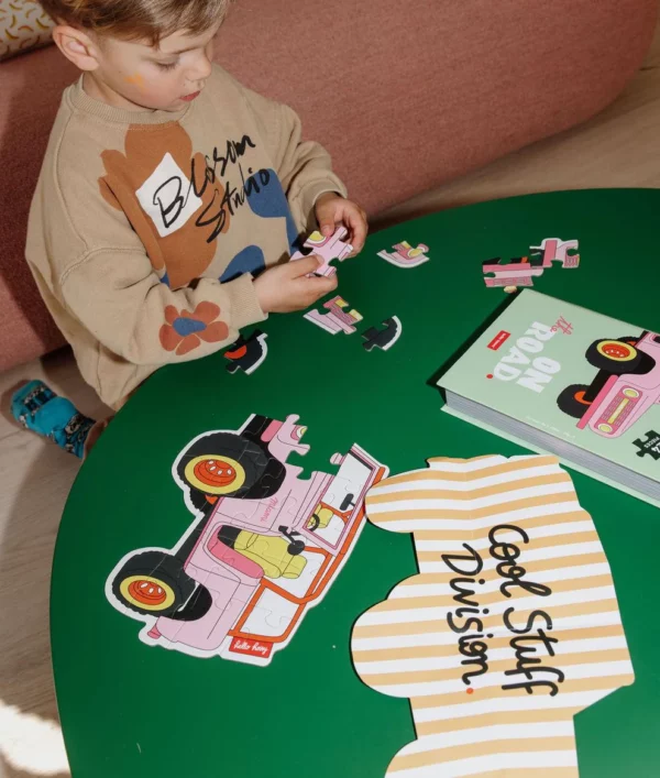 Puzzle pour enfants - On the road