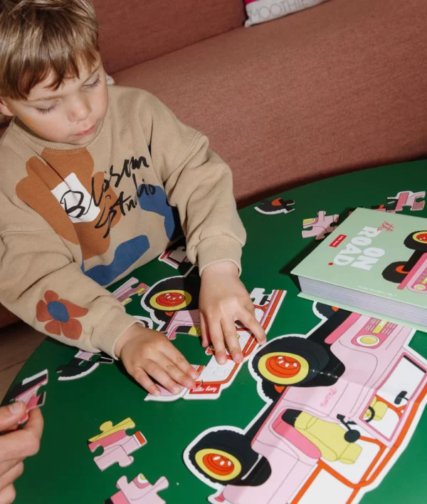 Puzzle pour enfants - On the road