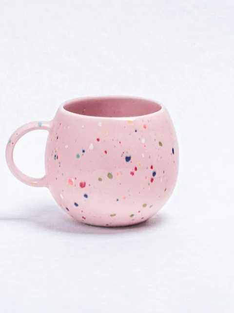 Tasse en grès 250 ml - Party - Rose