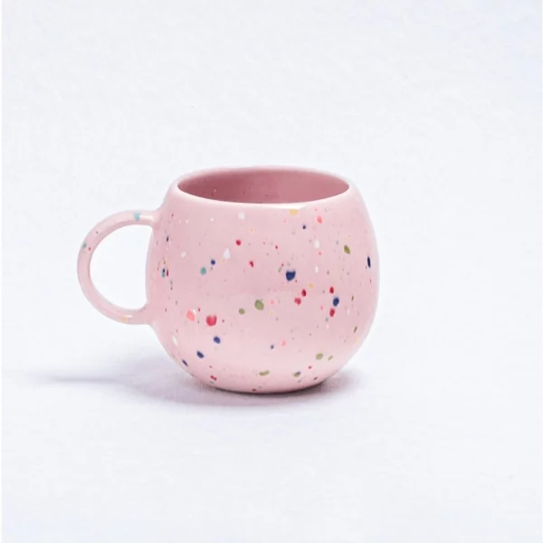 Tasse en grès 250 ml - Party - Rose