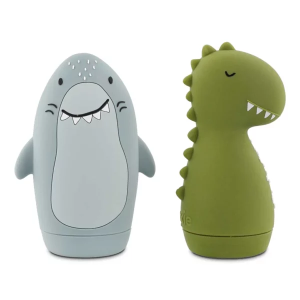 Jouets de bain aspergeurs - Mr Shark & Mr Dino