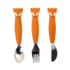 5400858964489_01 Couverts 3 pièces en silicone - Mr. Fox