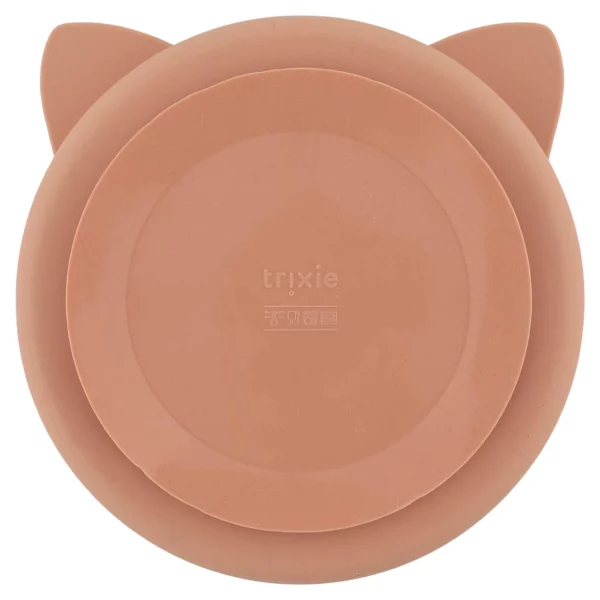 5400858964519_02 Assiette avec ventouse en silicone et compartiments - Mrs. Cat