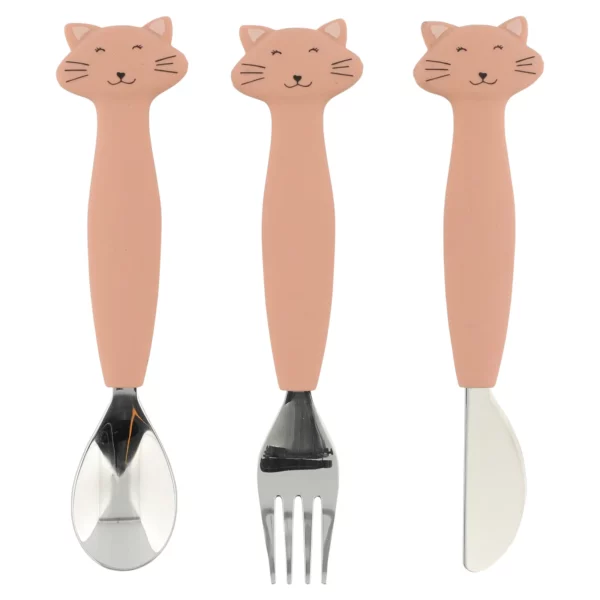 5400858964540_01 Couverts 3 pièces en silicone - Mrs. Cat