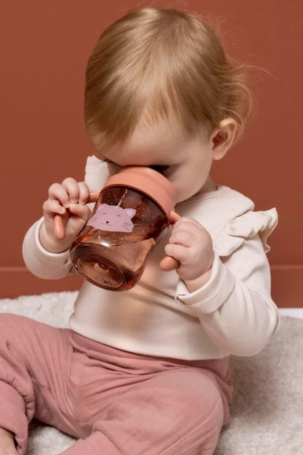 Tasse d'apprentissage avec poignées - Mrs. Cat