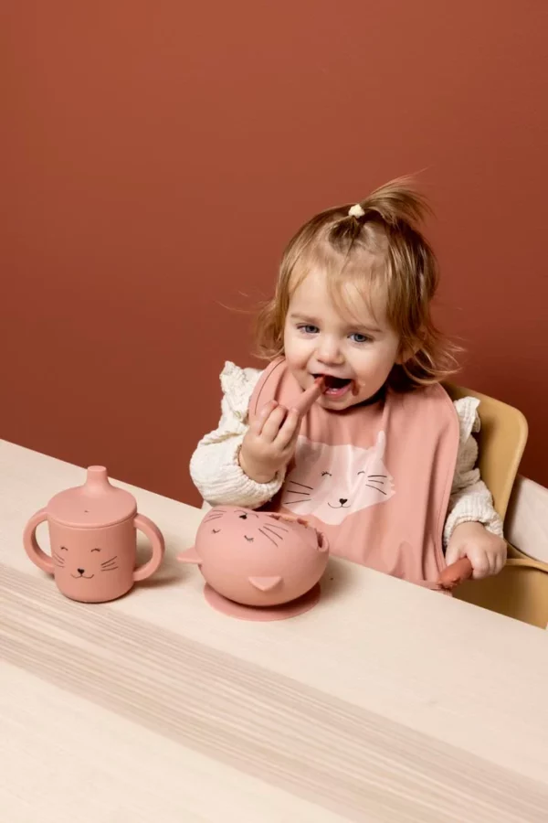 Tasse d'apprentissage avec poignées - Mrs. Cat