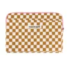 Housse d'ordinateur - Damier Caramel