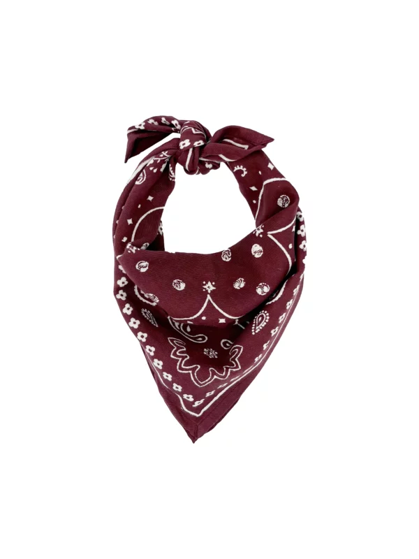 Foulard Oscar - Rouge grenat