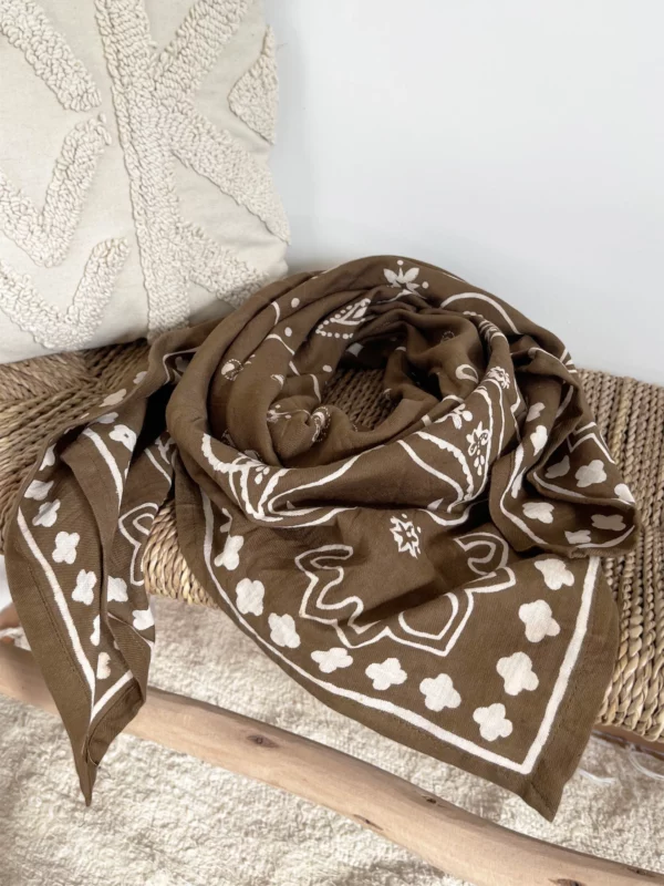 Foulard Oscar - Marron