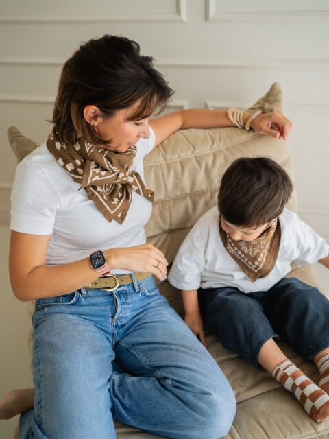 Foulard Oscar - Marron