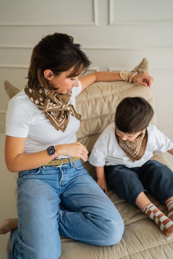 Foulard Oscar - Marron
