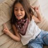 Foulard Oscar - Rouge grenat