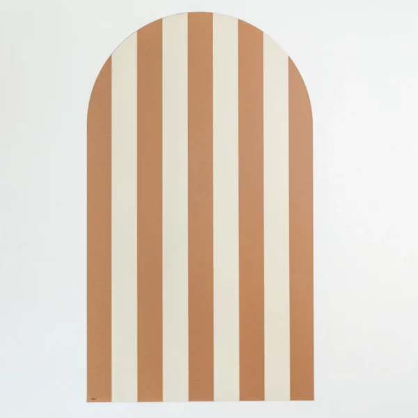Tableau magnétique arche rayée - 100 x 58 cm