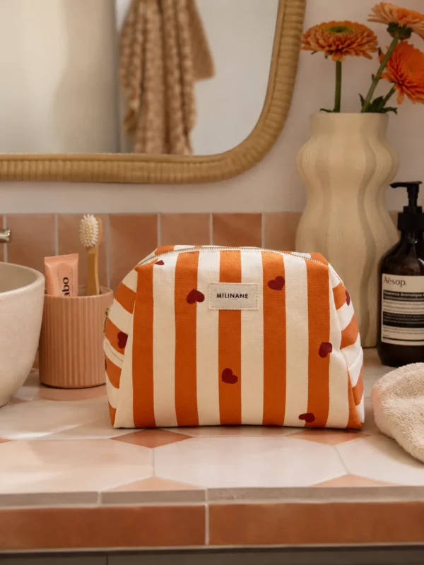 Trousse de toilette Jade - Caramel
