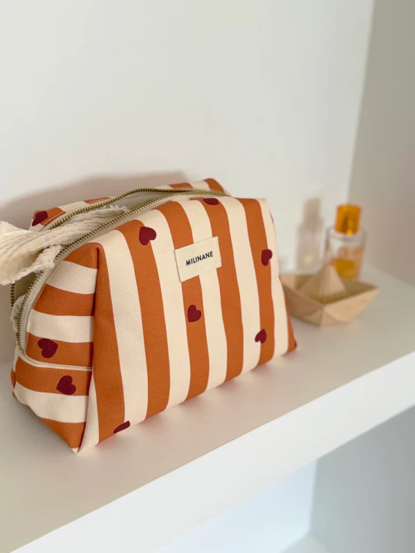 Trousse de toilette Jade - Caramel