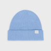 Bonnet en laine d'agneau - Bleu clair