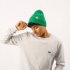 Bonnet en laine d'agneau - Vert